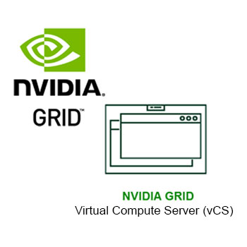 NVIDIA vCS 1 Year Subscription License (10 CC VMs per GPU) + SUMS