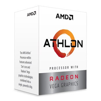 AMD Athlon 3000G Dual Core w/ Radeon Graphics AM4 CPU/Processor : image 1