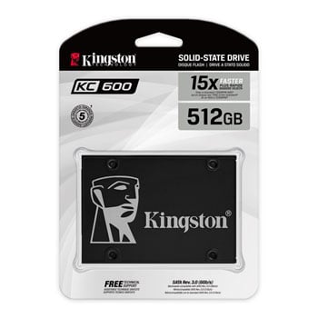 Kingston KC600 512GB 2.5" SATA SSD/Solid State Drive : image 3