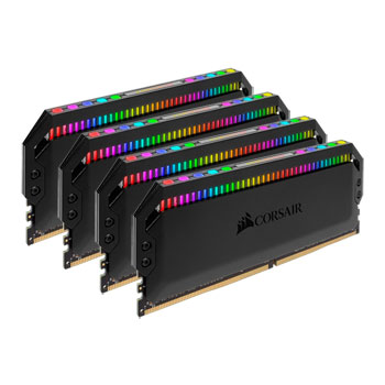 Corsair DOMINATOR Platinum RGB Black 64GB 3600MHz 4x16GB DDR4 Memory Kit : image 1