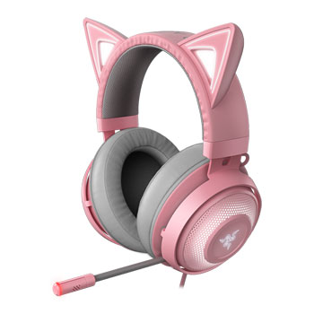 Razer Kraken Kitty Edition Quartz Gaming Headset LN103538 -  RZ04-02980200-R3M1 | SCAN UK