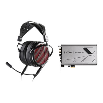 Audeze LCD-GX & Evga Nu Audio PCIe Bundle