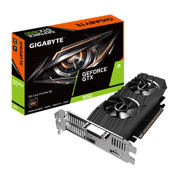 Gigabyte GeForce GTX 1650 4GB OC Low Profile Turing Graphics Card : image 1