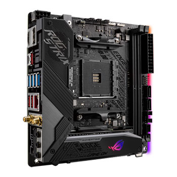 ASUS ROG STRIX AMD Ryzen X570-I GAMING AM4 PCIe 4.0 Mini ITX Motherboard : image 3