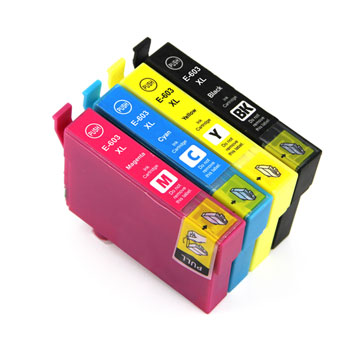 Compatible Epson 603XL Ink Cartridges (Multi pack of 4) : image 1
