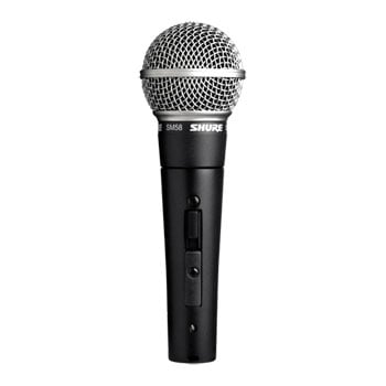 Shure SM58 Dynamic Vocal Microphone (With Switch) LN103795 