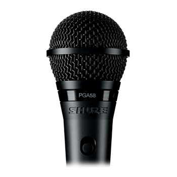 Shure - 'PGA58' Cardioid Dynamic Vocal Microphone : image 1