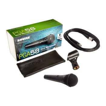 Shure - 'PGA58' Cardioid Dynamic Vocal Microphone : image 3