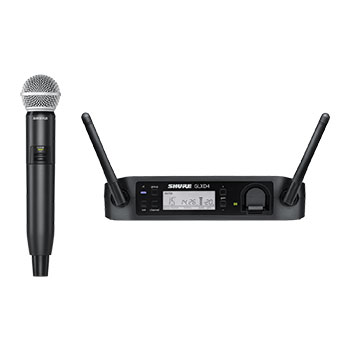 Shure GLXD® Wireless System w/SM58 Microphone