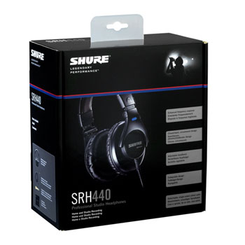 Shure SRH440 Professional Studio Headphones : image 4