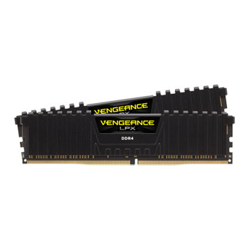Corsair Vengeance LPX Black 64GB (2x32GB) 3600MHz DDR4 Dual Channel Memory Kit, AMD Ryzen Optimised : image 1