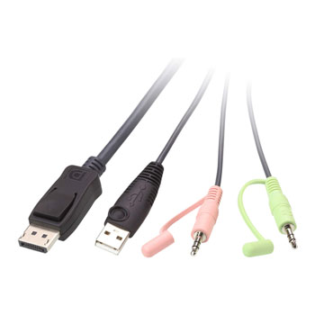 ATEN 2-Port USB DisplayPort Cable KVM Switch : image 3