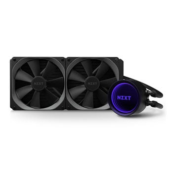 NZXT Kraken X63 RGB All In One 280mm Intel/AMD CPU Water Cooler Customizable LCD : image 2