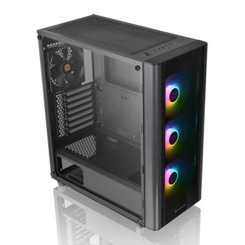 Thermaltake V250 TG ARGB Tempered Glass Mid Tower Gaming Case with 3x ARGB Fans : image 2