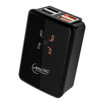 Arctic Home Charger 4500 4 Port Universal FAST USB Charger with UK Plug : image 1