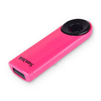 SanDisk 64GB Cruzer Dial USB 2.0 Flash Drive SDCZ57-064G-AW4P - Pink : image 1