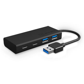 Raidsonic 4 Port USB Aluminium Hub