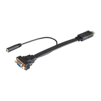 Akasa 0.2M HDMI to VGA Adapter Cable with Audio : image 1