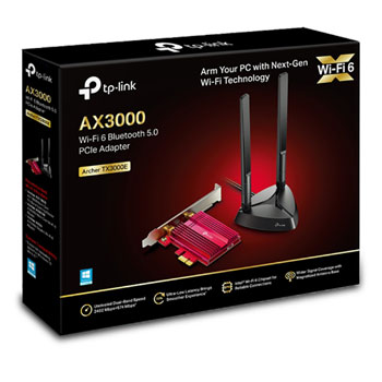 TP-LINK AX3000 Wi-Fi 6 Bluetooth 5.0 PCI Express Adapter : image 3