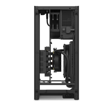 NZXT H1 Mini-ITX Windowed PC Gaming Case with 650W PSU & AIO Cooler Fitted White : image 2
