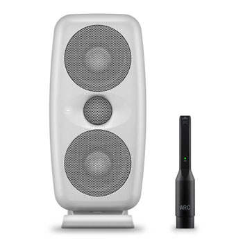 IK Multimedia iLoud MTM Monitor Speaker White (Single)