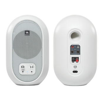 JBL 104-BT White Desktop Monitors with Bluetooth LN104976 ...