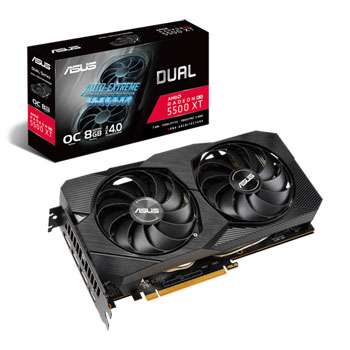 ASUS AMD Radeon RX 5500 XT DUAL EVO OC 8GB GDDR6 RDNA PCIe 4.0
