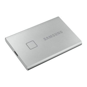 SAMSUNG T7 Touch Silver 500GB Portable SSD with Fingerprint ID : image 2