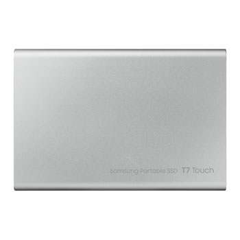 SAMSUNG T7 Touch Silver 500GB Portable SSD with Fingerprint ID : image 3