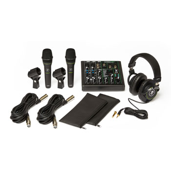 Mackie - 'Performer Bundle' Mixer, Headphones, 2x Microphones : image 1
