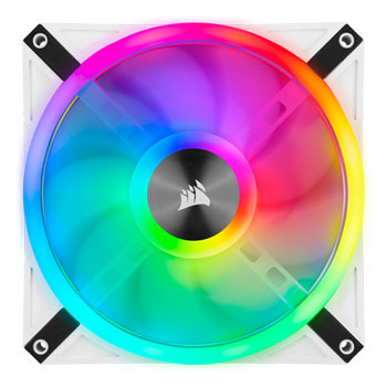 Corsair iCUE QL140 RGB White 140mm PWM Fan Double Pack : image 2
