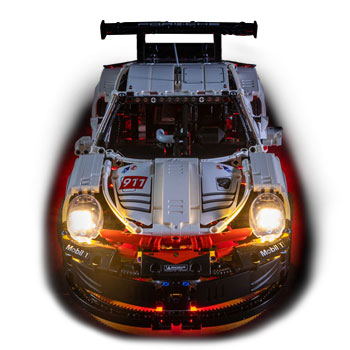 Light My Bricks for Porsche 911 RSR Lighting Kit : image 2