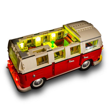 Light My Bricks Volkswagen T1 Camper Van Lighting Kit : image 3
