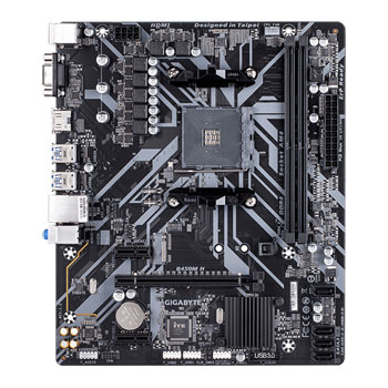 Gigabyte AMD B450M H micro-ATX AM4 Motherboard : image 3