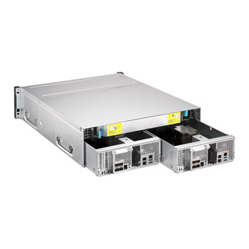 QNAP 3U Rackmount 16 bay Double Server NAS ES1686DC-2142IT-96G : image 3