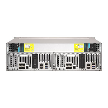 QNAP 3U Rackmount 16 bay Double Server NAS ES1686DC-2142IT-96G : image 4