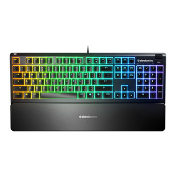 SteelSeries Apex 3 RGB Gaming Quiet Keyboard Water Resistant : image 2