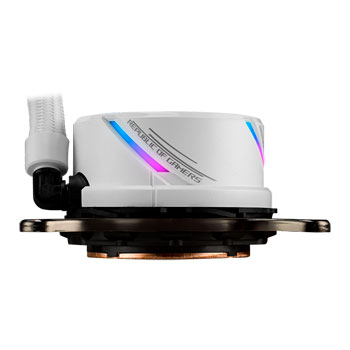 ASUS ROG STRIX LC White Edition 360mm RGB AIO Intel/AMD CPU Water Cooler : image 4
