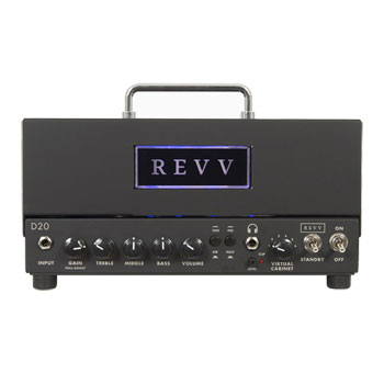 Revv D20 Tube Amp with built in Two notes Torpedo Reactive Load and Cab Sim : image 2
