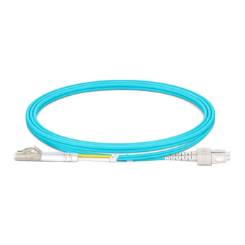 FS.com 200cm LC-SC UPC Duplex OM3 Multimode Fibre Cable LN105710 ...