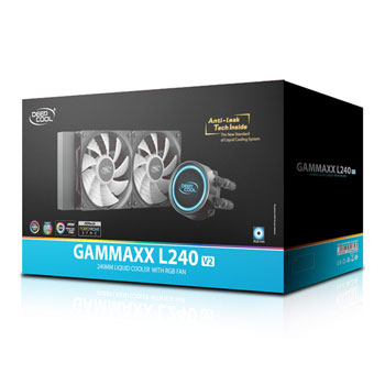 Deepcool GAMMAXX L240 V2 Intel/AMD All-in-One Hydro CPU Cooler 240mm : image 4