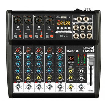 Italian Stage 6ch Analogue Mixing Desk : image 2