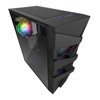 GameMax Vengeance Windowed Mid Tower PC Gaming Case : image 3