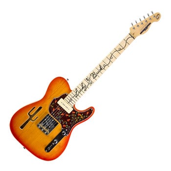 Joe Doe by Vintage 'Lucky Buck' 6 String Semi-Hollow Electric Guitar -