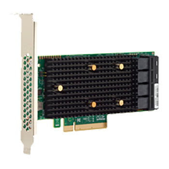 Broadcom 16 Port HBA 9400-16i  PCIe Host Bus Adapter SATA/SAS : image 1