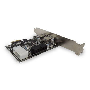 Xclio 2 Port +1  Internal USB3.0 PCIe Adapter + Internal USB Header Molex Power : image 2