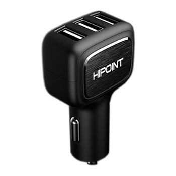 Xclio Fast Car USB Charger 3 Ports 4.8A Total Fast Charging