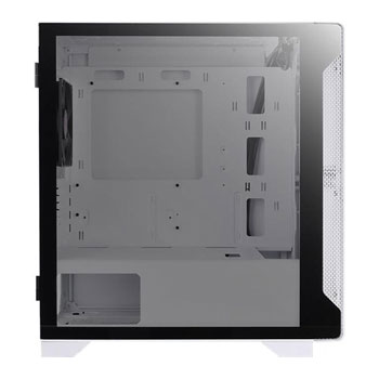 Thermaltake S100 TG Snow Tempered Glass Micro Case - White : image 2