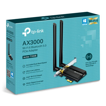 TP-LINK Archer TX50E Wi-Fi Bluetooth 5.0 PCI Express Adapter : image 2