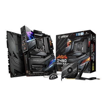 MSI MEG Intel Z490 GODLIKE E-ATX Ultimate Enthusiast Motherboard